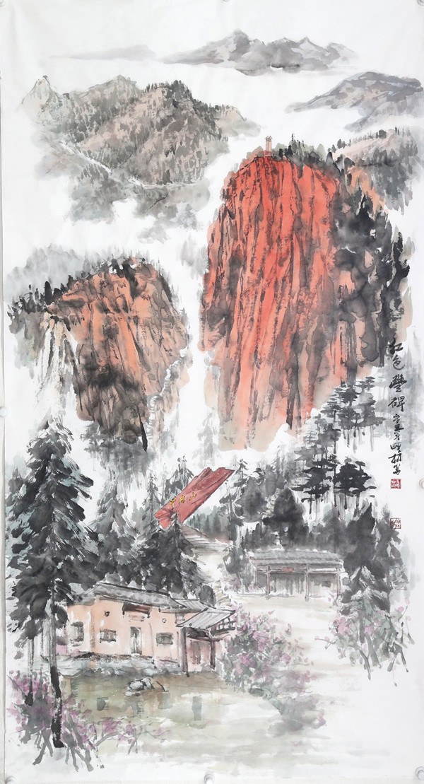 以画笔描绘思想内涵！中国共产党的精神谱系(图)