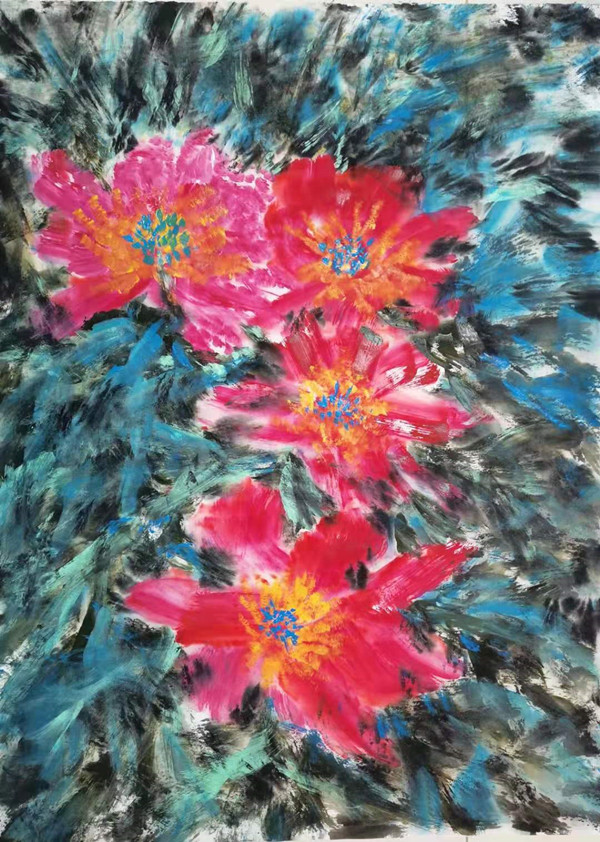 色有思想，墨有话语——刘春“色墨画”及其作品“画语”体系印象