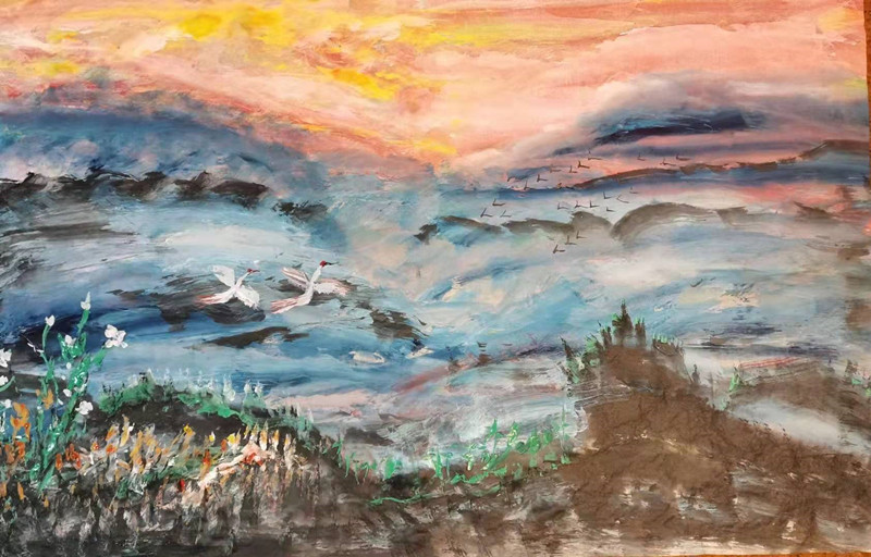 色有思想，墨有话语——刘春“色墨画”及其作品“画语”体系印象