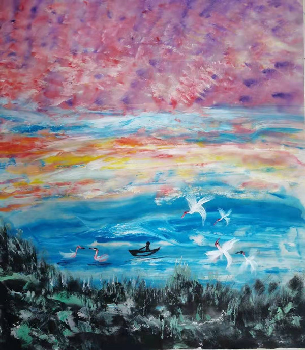 色有思想，墨有话语——刘春“色墨画”及其作品“画语”体系印象