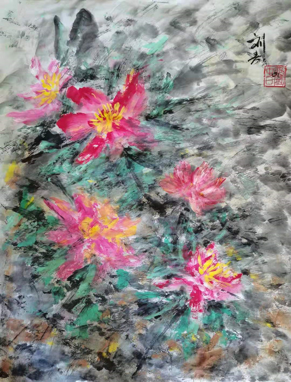 色有思想，墨有话语——刘春“色墨画”及其作品“画语”体系印象