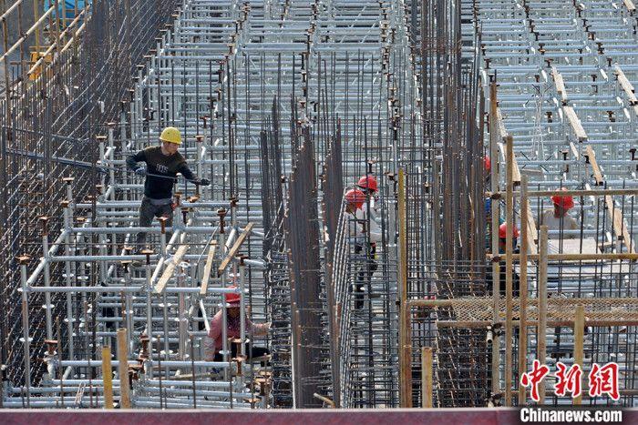 资料图：建筑工地。(图文无关) <a target='_blank' href='http://www.chinanews.com/'><p  align=