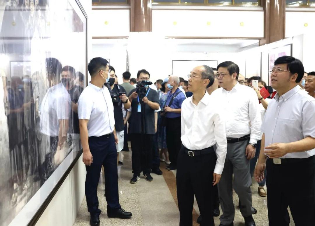 庆祝中国共产党成立100周年暨第二届 “风雨同舟”民革全国书画作品展开幕