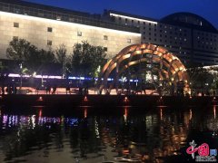 轻舟夜赏亮马河 燕莎桥至朝阳公园段本周末通航