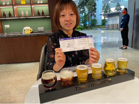 青岛胶东国际机场：1903青岛啤酒吧开门纳客