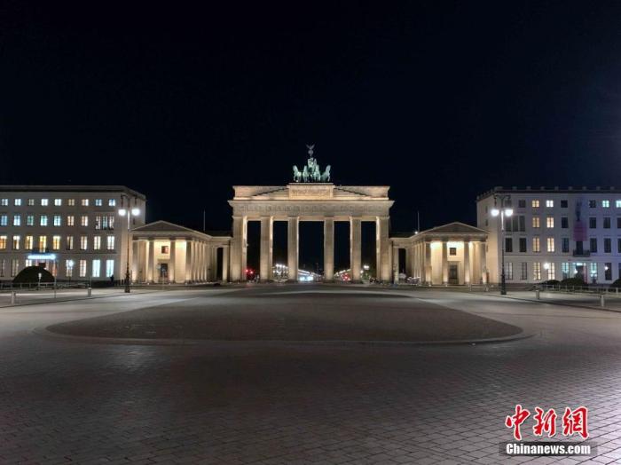 资料图：德国柏林地标建筑勃兰登堡门<a target='_blank' href='http://www.chinanews.com/'><p  align=