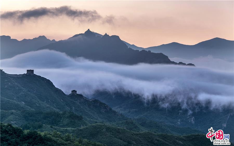 金山岭长城 :中秋赏月游长城看美景(图)