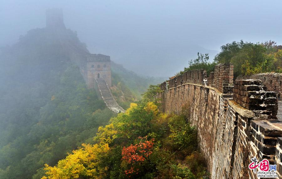 金山岭长城 :中秋赏月游长城看美景(图)