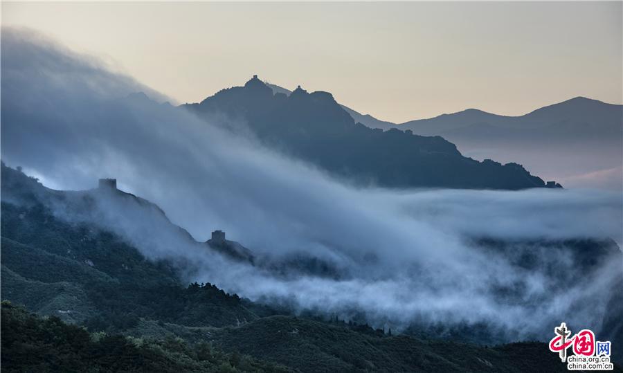 金山岭长城 :中秋赏月游长城看美景(图)